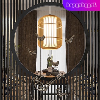 Lámpara De bambú Estilo chino E27/luz luminosa Decorativa/luz De luz Para Sala De té Aisle