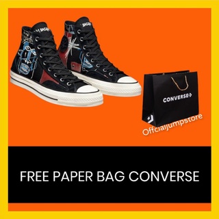 (Can Cod) Converse 70's High x JM Basquiat negro Premium