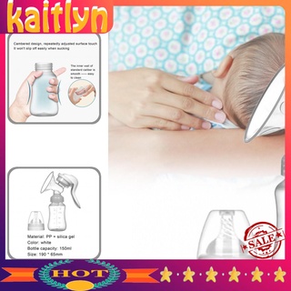 <Kaitlyn> Extractor de leche materna Manual de grado alimenticio cómodo de mano para leche materna, fácil de operar para las madres