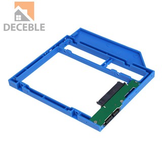 Universal de plástico SATA 3.0 9.0 mm 2o HDD Caddy SSD soporte de unidad para 2.5 pulgadas 7/9 mm SSD caja caso (6)