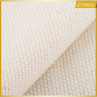 algodón monk\\\\'s tela punto de cruz/bordado aida alfombra de tela gancho 33x33cm