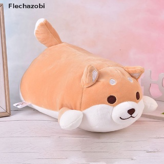 [flechazobi] 40 cm lindo gordo shiba inu corgi muñeca almohada perro peluche peluche kawaii dibujos animados calientes