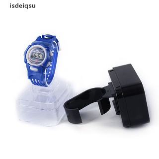 isdeiqsu 1x soporte de exhibición de plástico para reloj, soporte de exhibición, soporte para herramientas, winder co