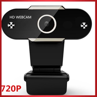 Webcam ordenador PC cámara Web 720P con micrófono para conferencia en vivo