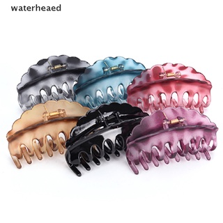 (waterheaed) leopardo mujeres elegante cristal clip de pelo rhinestone horquilla pinza pinza headwear en venta