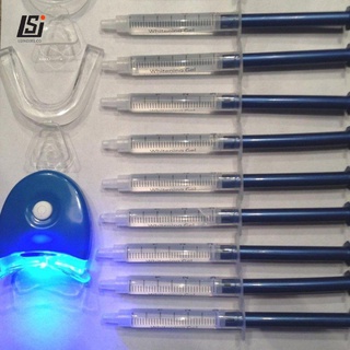 Dentista dientes blanqueamiento peróxido dientes belleza instrumento de Gel Oral herramientas 10Pcs (2)