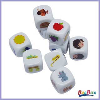 BeeBox 9x cubos de historia dados hacer historia contar historias juego juguetes de aprendizaje regalo