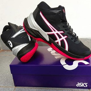Asics77 SKY ELLITE zapatos FF negro rojo/barato VOLLY zapatos COD