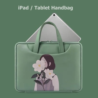 [FoxBridge] Girly Lindo iPad Bolsa Pro11/10.5/10.2/9.7in Tablet Manga Bolso Flores Chica