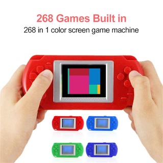 consola de juegos portátil con pantalla a color 268 en 1 a color