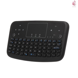 Bolsa A36 Mini teclado inalámbrico GHz aire ratón recargable Touchpad teclado para Android TV Box Smart TV PC PS3