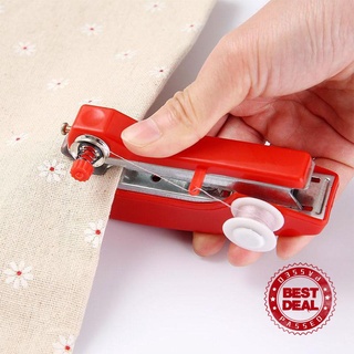 máquina de coser portátil de mano mesin jahit tangan máquina de bolsillo de costura c7y2