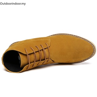 Stcok hombres botas de gamuza botas masculinas de moda Casual zapatos de los hombres (6)