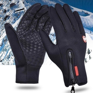 guantes de motocicleta unisex a prueba de viento y cálidos guantes táctiles pantalla q4g1