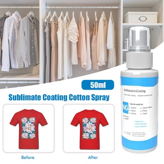 50Ml de sublimación de algodón recubrimiento de sublimación de algodón Spray de secado rápido algodón