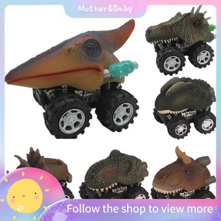 GO Mini Dinosaurio Coche Juguete Primavera Tire Hacia Atrás Modelo Vehículo Wind-up Juguetes Niños Educativo