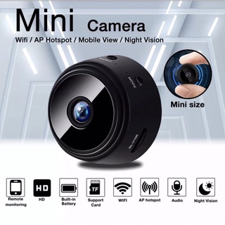 1080P HD A9 Mini Videocámaras Cámara Inalámbrica CCTV Wifi Seguridad Mando A Distancia Espía Visión Nocturna camer Oculto (1)