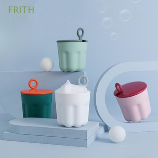 FRITH Portable Foam Bubble Maker Cup Bathing Bubble Maker Foam Cup Body Wash Face Body Clean Tools Shampoo Shower Cleansing Cream Facial Cleanser Foamer/Multicolor