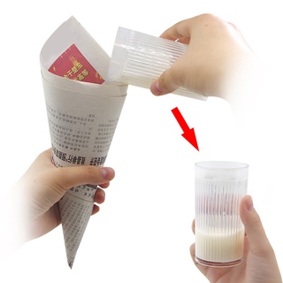 [kaou] divertido magic leche taza desaparecer ilusión truco juguete etapa mago props gimmick (1)