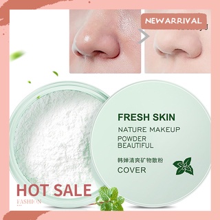 [RX] Maquillaje Cosmético Translúcido Refrescante Acabado Polvo Suelto Facial (1)