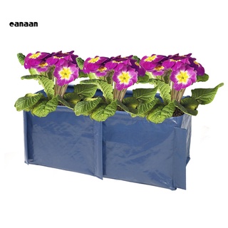 canaán pe rectangular bolsa de plantación de propagación plantas de crecimiento bolsa reutilizable para balcón