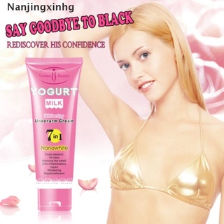 [nanjingxinhg] axilas blanqueamiento crema axilas húmedo resolver opaco iluminar partes de tono de la piel cuerpo [caliente] (1)