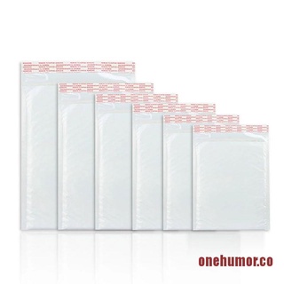 ONEMOR 10p White Ultra Lightweight Pearl Film Envelope Waterproof Shockproof Bubble Bag