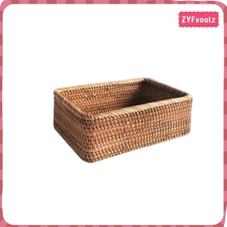 bandeja de almacenamiento de ratán cestas de pan pantalla decoración del hogar bandeja de almacenamiento (7)