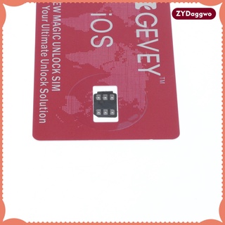 4G LTE Turbo Nano Unlock Sim Card for iPhone X 7 6S 6 Plus SE 5C 5 Red (1)