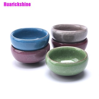 [Huarickshine] Lindo glaseado de grietas de hielo, cerámica, maceta suculenta, Mini maceta, decoración del hogar (4)