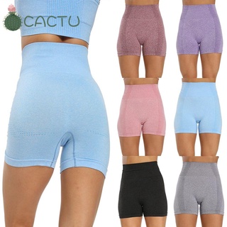 Cactu mujer pantalones cortos Push Up Leggings Yoga pantalones mujeres gimnasio Fitness sin costuras Slim entrenamiento cintura alta correr/Multicolor