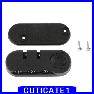 [Cuticate1] candado combinación de 3 dígitos candado equipaje maleta de viaje código de bloqueo DS-004A