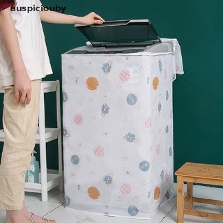 (auspiciouby) impresión peva protector solar a prueba de polvo cubierta de lavadora impermeable caso en venta