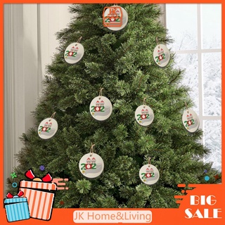 2020 familia DIY navidad árbol de navidad colgante adornos de puerta colgante decoración del hogar árbol de navidad decoración adorno de navidad