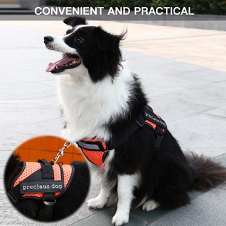 [8.9] collar de arnés halter ajustable para mascotas, malla transpirable, chaleco para mascotas, suministros para perros