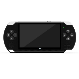 x6 psp 8gb 4.3\ 3000 juegos incorporados portátil de mano consola de videojuegos reproductor de pantalla de 4.3 pulgadas 8 gb de mano retro juego (4)