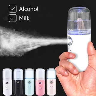 Mini Nano-vaporizador Facial con USB para mujer, nebulizador hidratante Facial, humidificador, pulverizador Facial hidratante para el cuidado de la piel