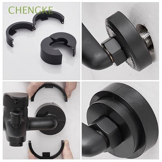 CHENGKE Disassembly-free Decorative Cover Chrome Plated Telescopic Faucet Wall Faucet Hole Cover Heighten Retractable Magnetic Bathroom Accessories Hardware Shower Pipe Plug Decor Cap/Multicolor