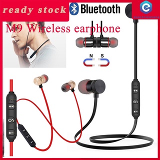 1pc moda m9 bluetooth auriculares inalámbricos in-ear reducción de ruido con micrófono a prueba de sudor estéreo audifonos