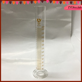 pro medidor de vidrio graduado cilindro de química medida de vidrio nuevo