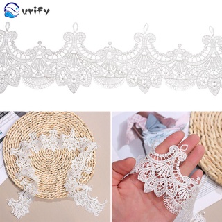 URIFY High Quality Applique Embroidery Clothes Ornament Lace Fabric Embroidered Lace Sewing Wedding Dress Accessories DIY Craft Supplies Women's Wear Collar Neckline Accessories/Multicolor