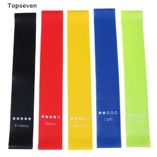 Topseven Resistance Bands Rubber Band Workout Fitness Equipment Yoga Training Bands .
