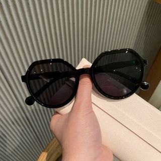 Estilo de moda todo-partido tendencia gafas de sol personalizadas marco redondo gafas de sol Trend Color caramelo marco grande gafas de sol CRD (5)