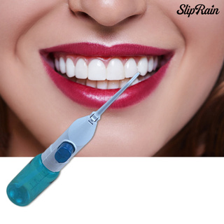 [sliprain] flosser manual portátil de agua de viaje irrigador oral limpiador de dientes limpieza bucal (3)