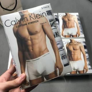Calvin Klein Ropa Interior De Hombre (3 Piezas) Suave Transpirable Calzoncillos Boxer CK Hombres Algodón Puro (1)