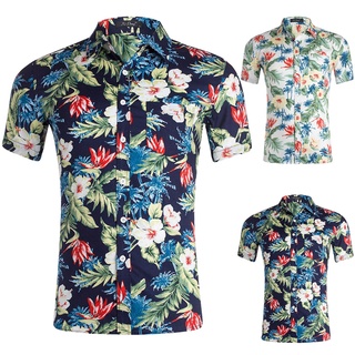 [camisas para hombre] gcei verano casual moda hombre 3d impresión de color tendencia color manga corta camisa blusa