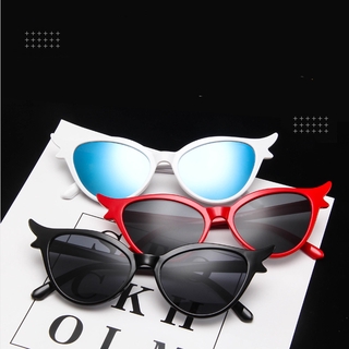 Versión ojo de gato gafas de sol personalidad clásico gato mujer gafas Retro mujeres hombres señoras famosa marca Retro moda gafas de sol gafas de sol para mujeres hombres