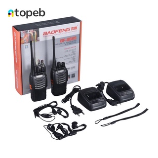 gran venta! walkie-talkie recargable para radio transceptor fm baofeng bf-888s vhf/uhf
