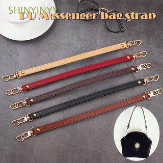 SHINYINYY Fashion Shoulder Bag Accessories Adjustable Decorative Belts Handbag Strap Women Metal PU Leather Replaceable Backpack Chain/Multicolor