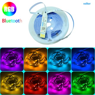 bluetooth smd5050 led tira de luz flexible lámpara 1m 2m 3m 4m 5m cinta diodo dc5v pantalla de escritorio tv fondo iluminación de la habitación cable usb